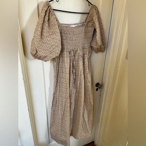 Christy Dawn Katrina Dress - Size L, Fab 60s/70s Color Floral